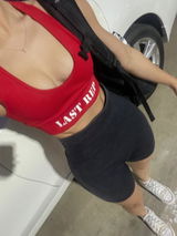 Women’s Long Sleeve Crop Top | Activewear Workout Top | Last Rep