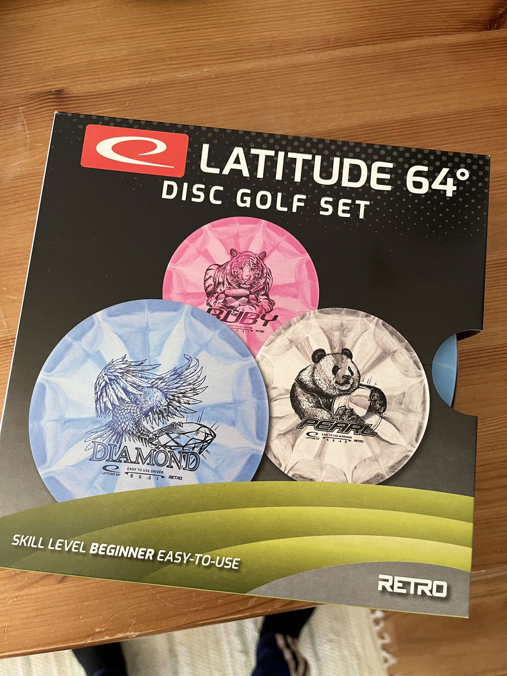 Latitude 64 Disc Golf Starter Set | Lightweight 3-Disc Kit