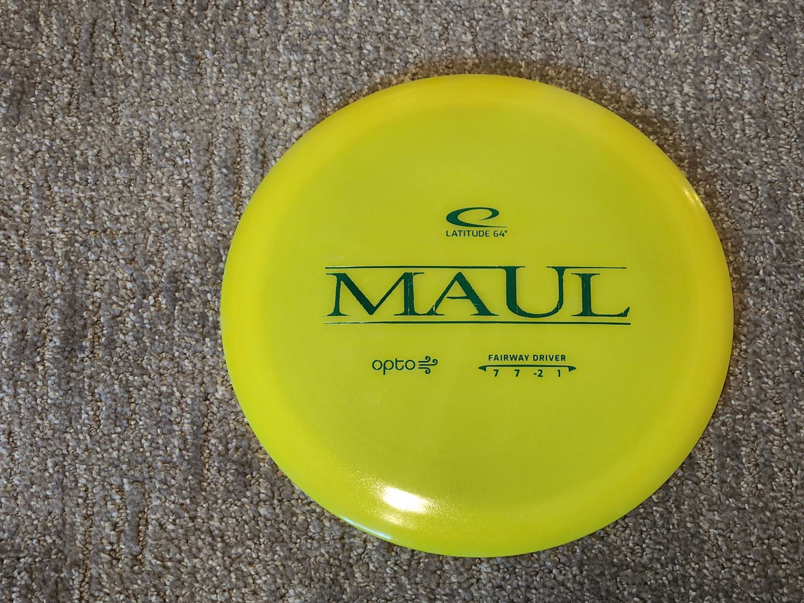 Latitude 64 Opto Air Maul (7, 7, -2, 1) | Effortless Fairway