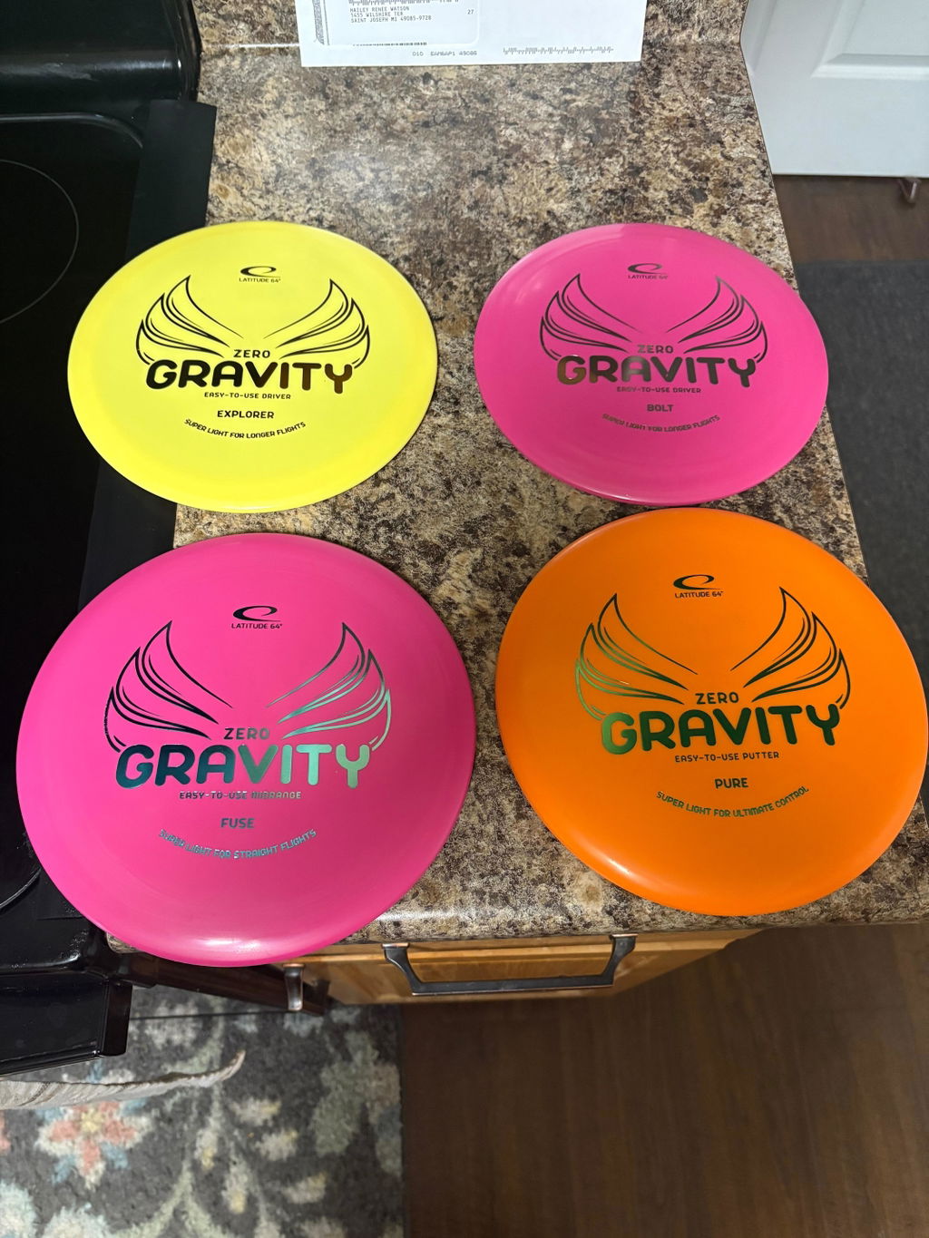 Latitude 64 Zero Gravity Complete | Floating 4-Disc Set (120-130g)