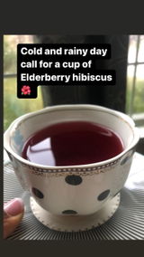 Elderberry Hibiscus  Caffeine Free Loose Tea