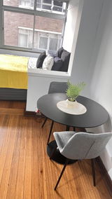 Nora Fabric Dining Chair -Storm Grey