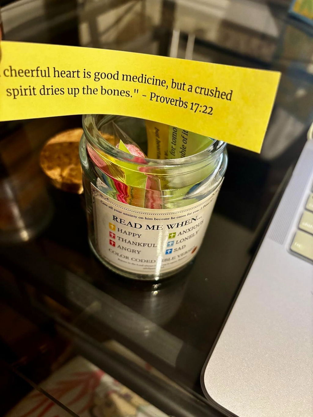 A Jar Filled With God's Word — For Every Emotion of the Heart