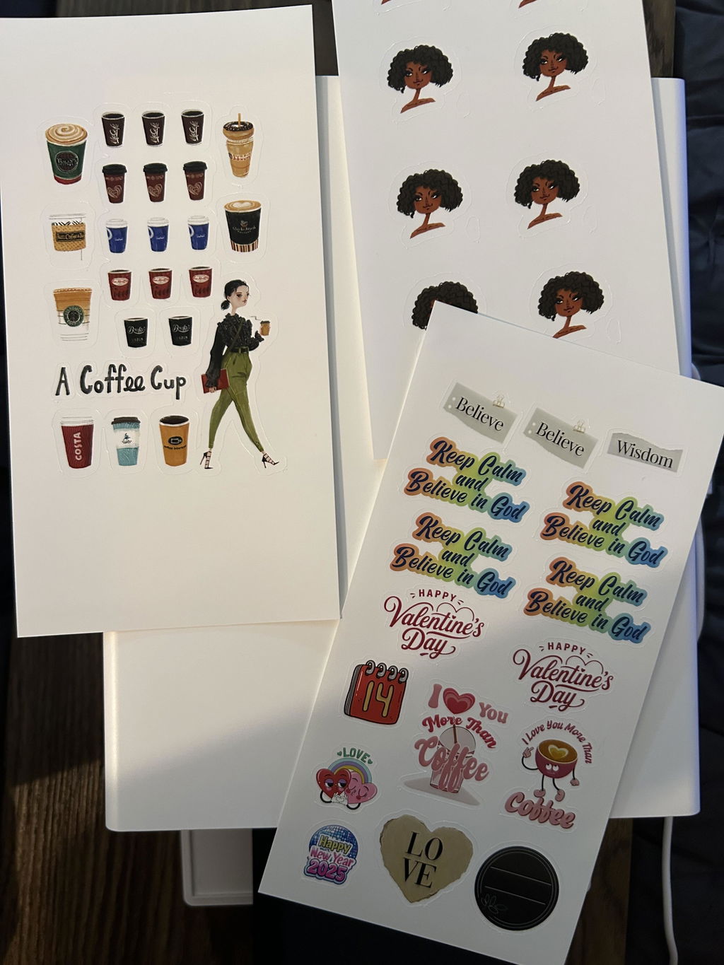 PixCut S1 4x7" Sticker Paper 72 Sheets & 2 Ink Cartridges Refill