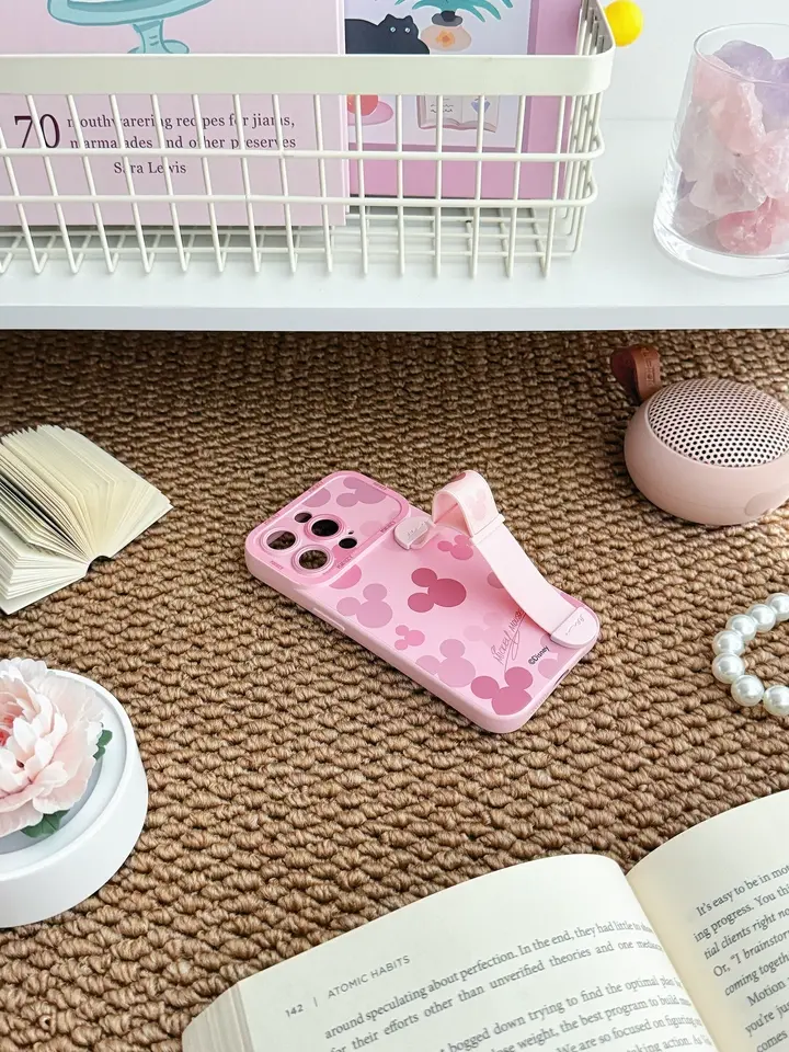 iPhone Wristband Series | Disney Cartoons Liquid Silicone Phone Case