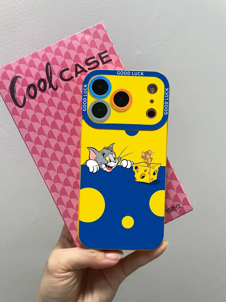 iPhone beads series | Tom and Jerry Liquid Silicone Phone Case