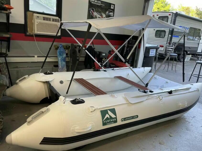 Further Customs 11' Laguna 330 Inflatable Catamaran
