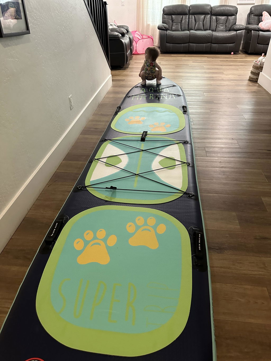 Aqua Marina Super Trip Tandem 14' Inflatable Paddle Board iSUP