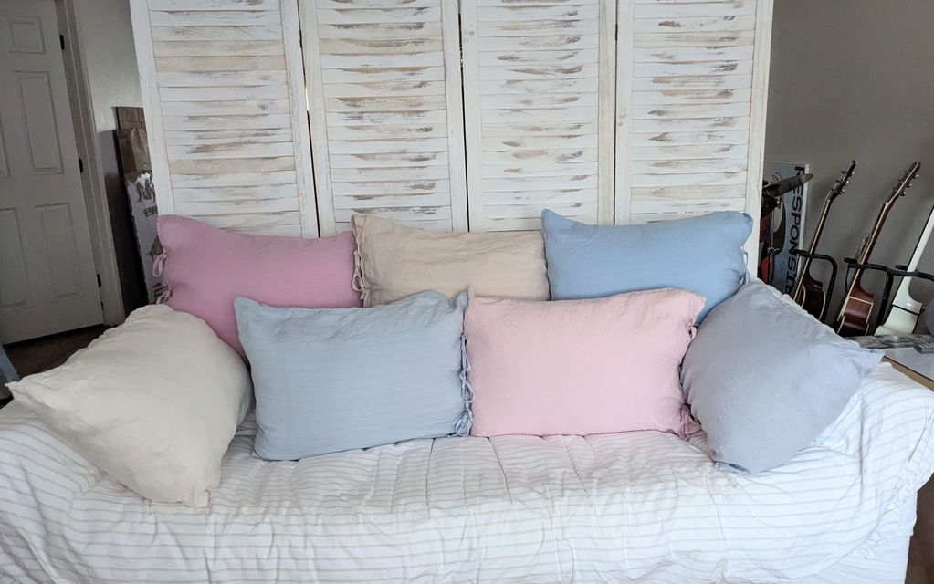 Body Pillow Cover with Ties