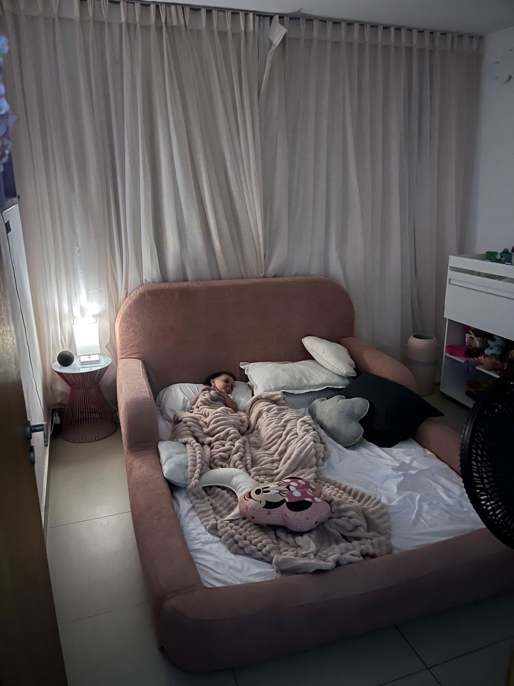 Cama Montessoriana Casal - Rosa | Little Duck
