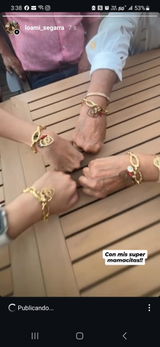 Amuleto adjustable chain bracelet
