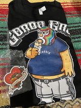 Gordo Grub Squad T-Shirt – Funny Chicano Foodie Graphic Tee for Men