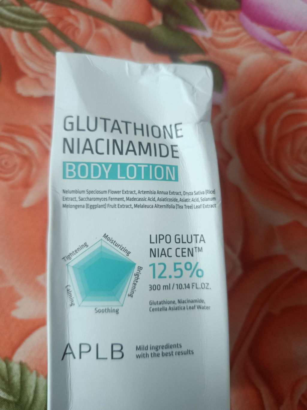 glutathione niacinamide body lotion review On my quest to find what truly works for my skin type and texture, APLB sent me their Body Lotion. From the very first try, it feels like something and renew your skin from shoulders to heels Buy APLB Glutathione Niacinamide Body