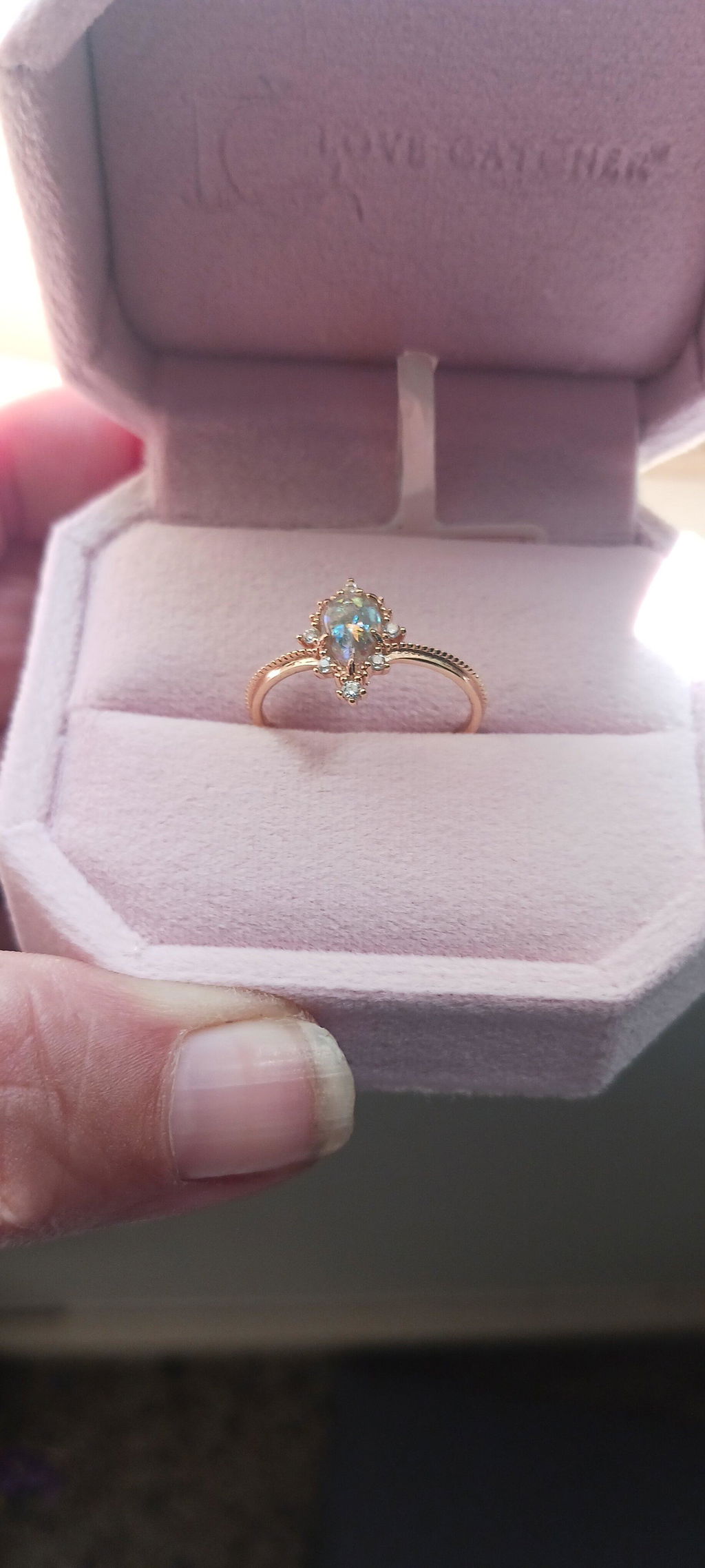 Customized listing for sterling silver ashes ring