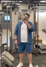 Conjunto Deportivo con Short- Hombre Plus Size