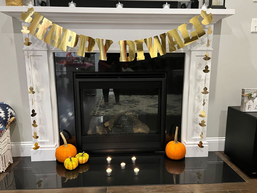 Diy Kit Golden Happy Diwali Paper Banner, Diwali Decor, Diwali Decorations, Diwali Party, Diwali Backdrop, Diwali Garland, Diwali Decor