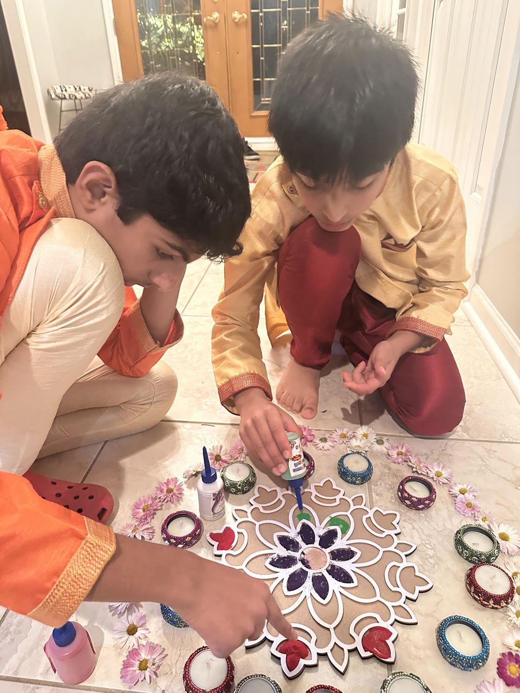 12 Inch Diy Mdf Reusable Rangoli Mat, Rangoli Kit, Rangoli Decorations, Rangoli Stencil, Diwali Rangoli, Rangoli Template, Rangoli Boards