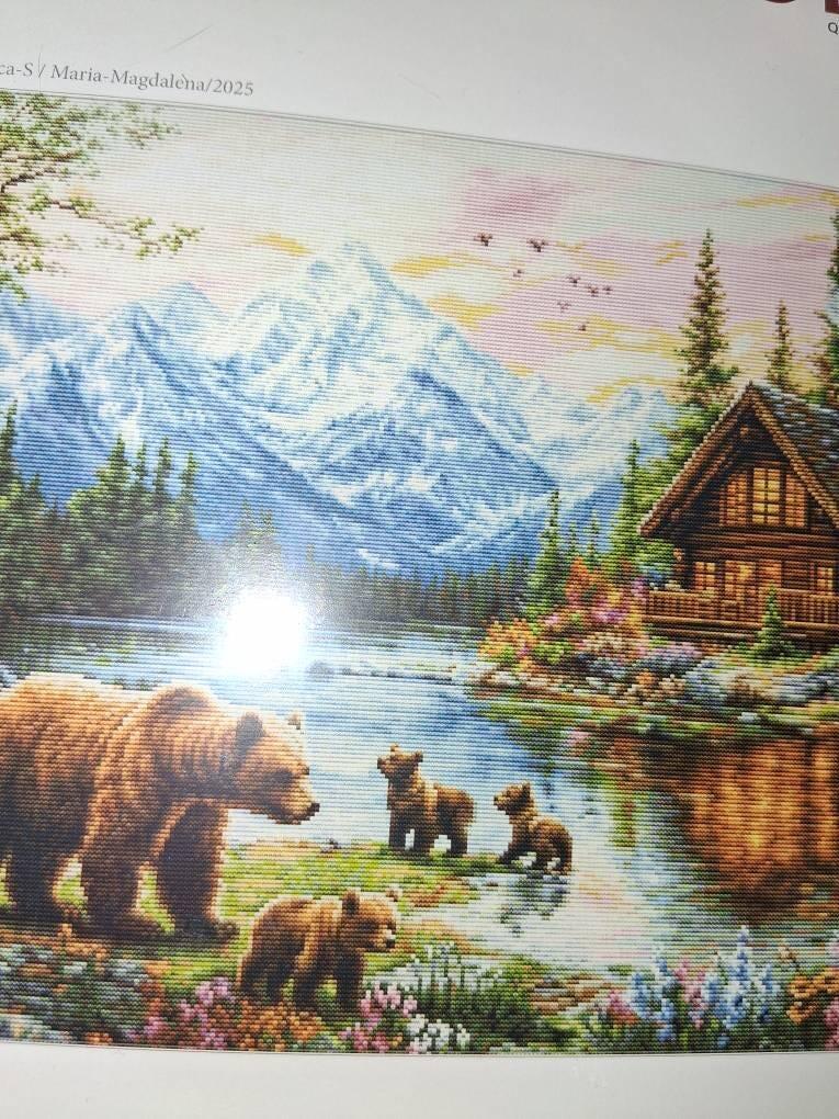 Mystery Cross Stitch Kit Luca-S - Bronze Edition