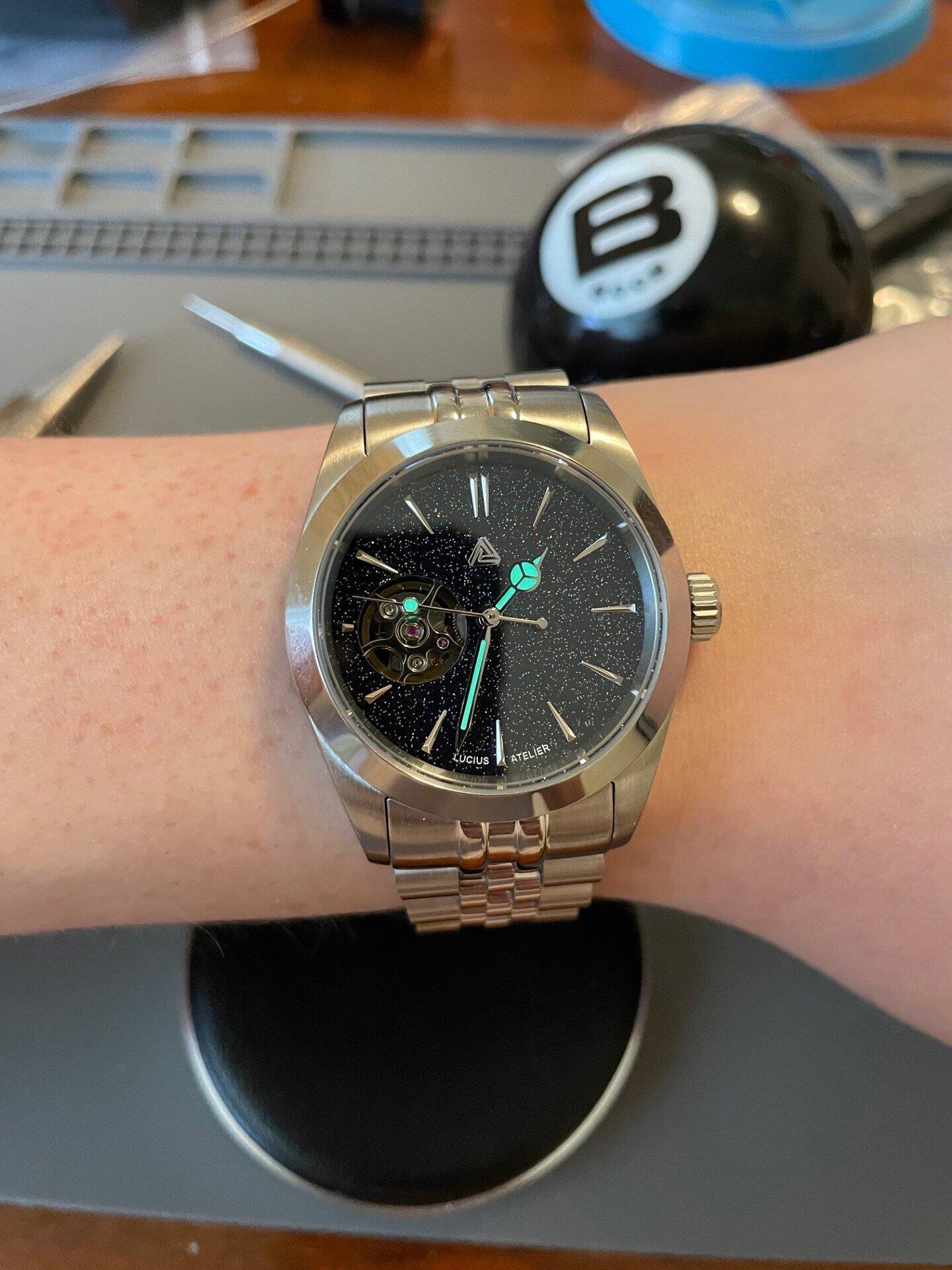 Stardust Dial V3 Open Heart | Lucius Atelier
