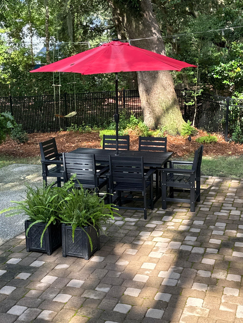 Coachella HDPS 4/6 Seats Outdoor Dining Table And Chairs Set