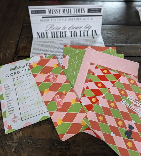 Little Dreamers Messy Mail Club - Vol. 2