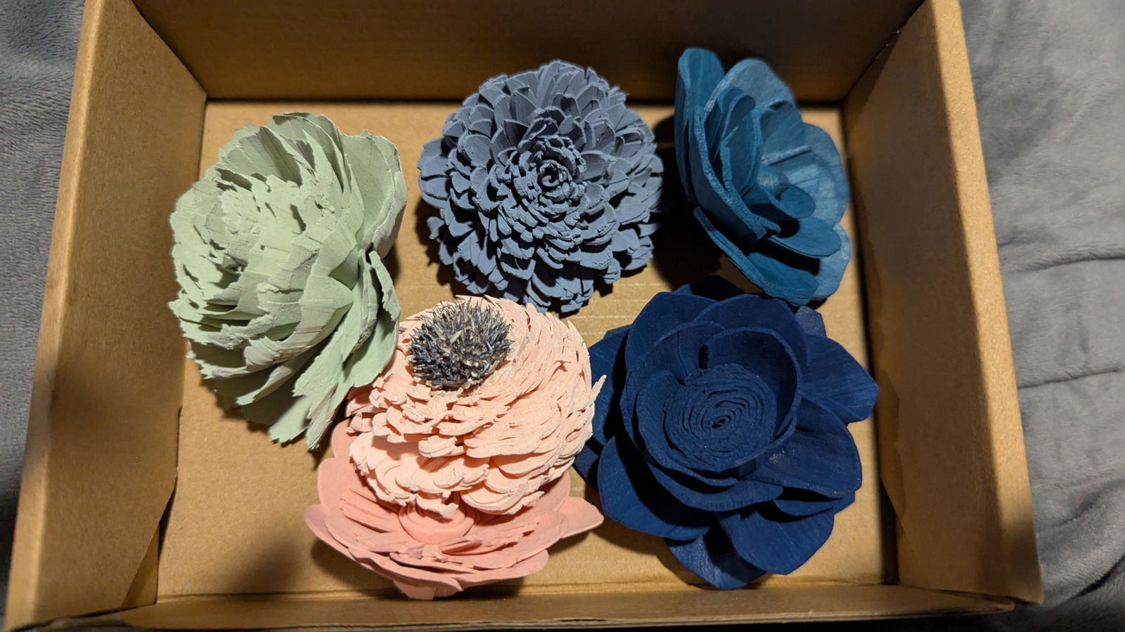 Custom Dyed Sola Wood Flower Sample Pack | 6 Colors | Luv Sola
