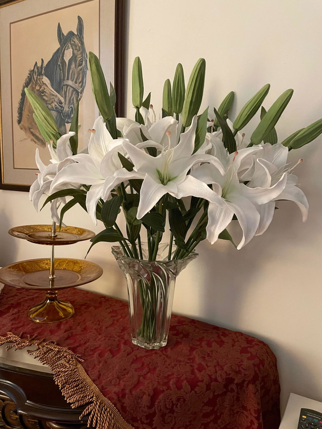 Faux Orange Asiatic Lily | Real Touch | Luv Sola Flowers