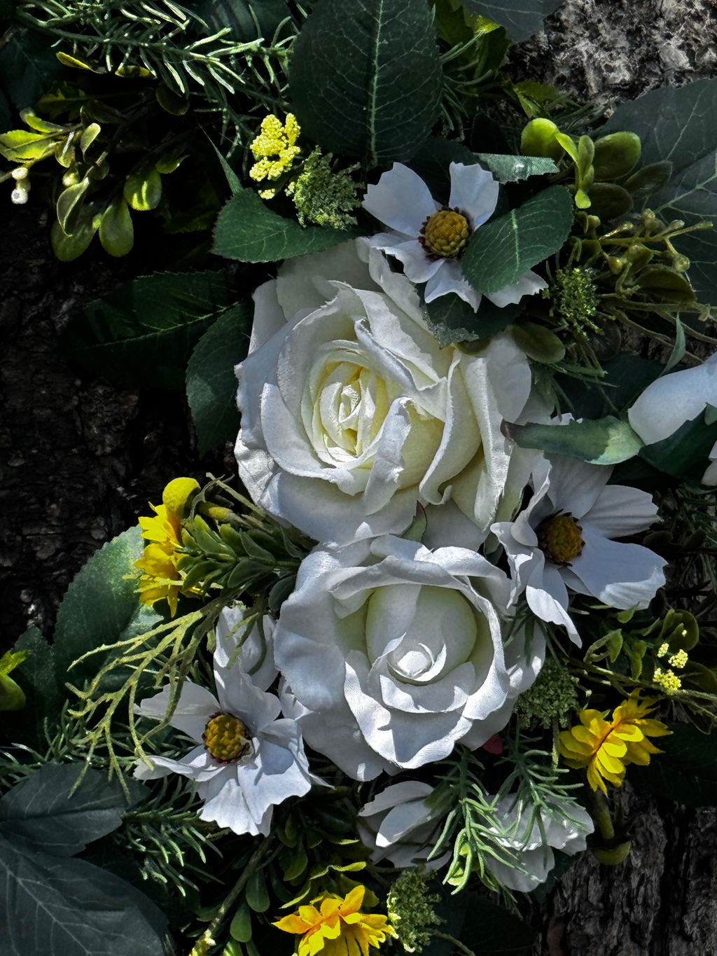 Faux White Hybrid Tea Rose | Real Touch | Luv Sola Flowers