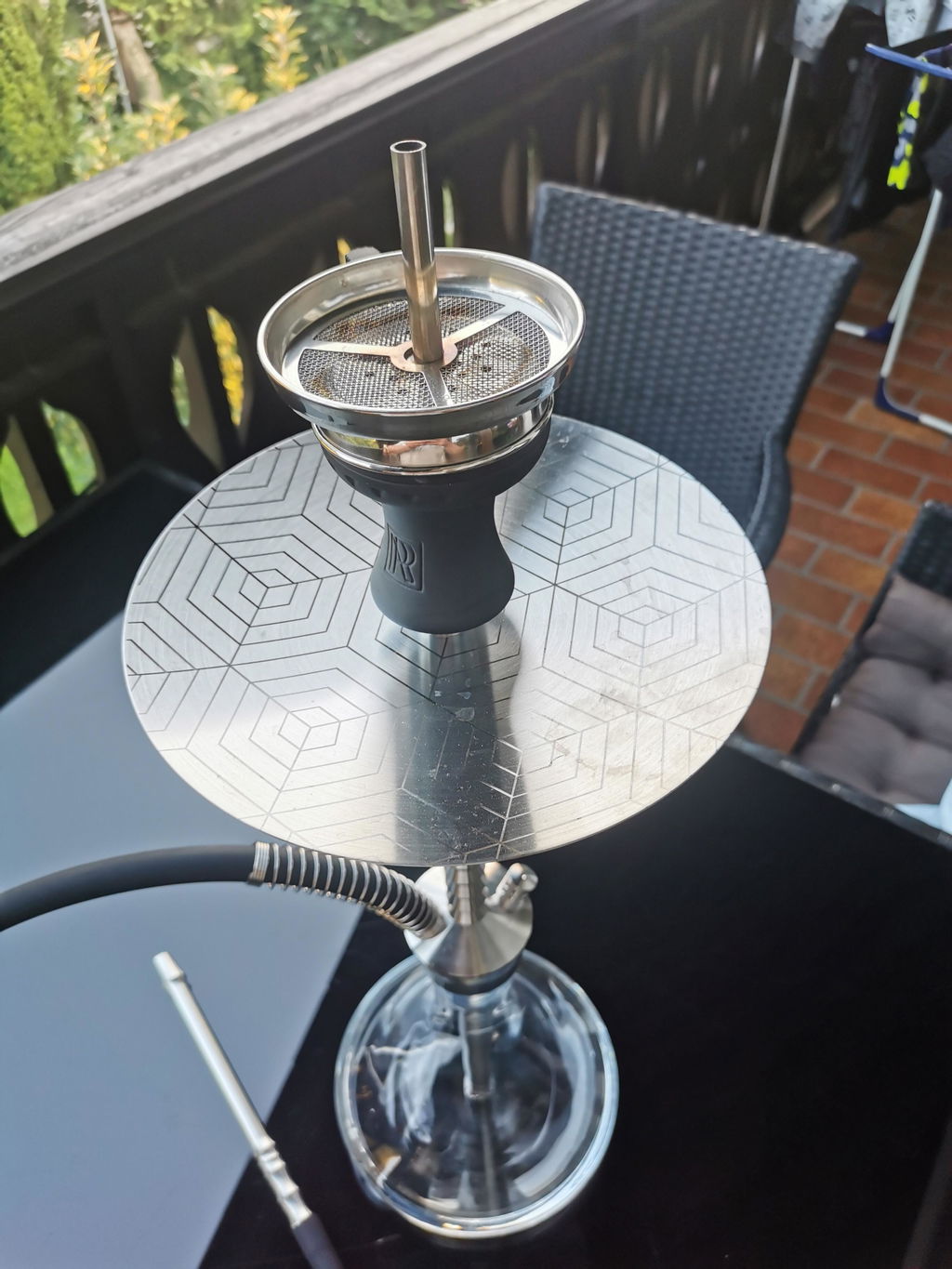 Premium Shisha Set Steel One