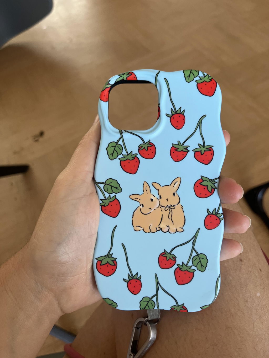 Coque iPhone Bunny Blue