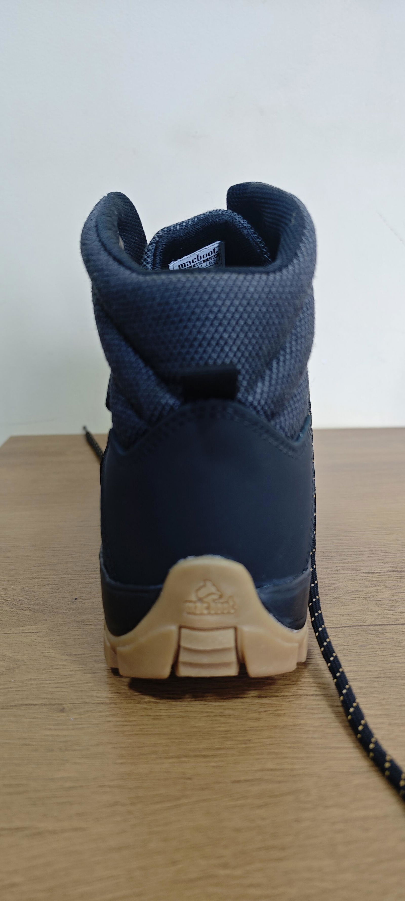 Bota Adventure Cano Alto Sumauma 08 Preto Emborrachado | Macboot
