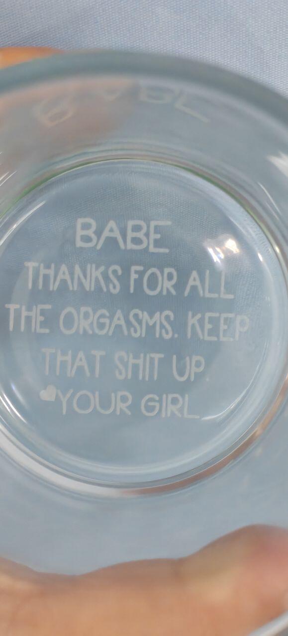 Customer photo of Thanks For All The Orgasms Anniversary Gift For Him - Personalized…