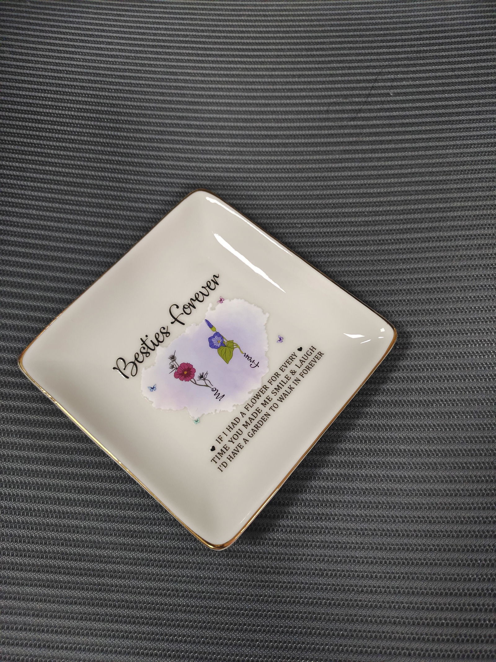 Customer photo of If I Had A Flower For Every Time You Made Me Smile - Personalized…