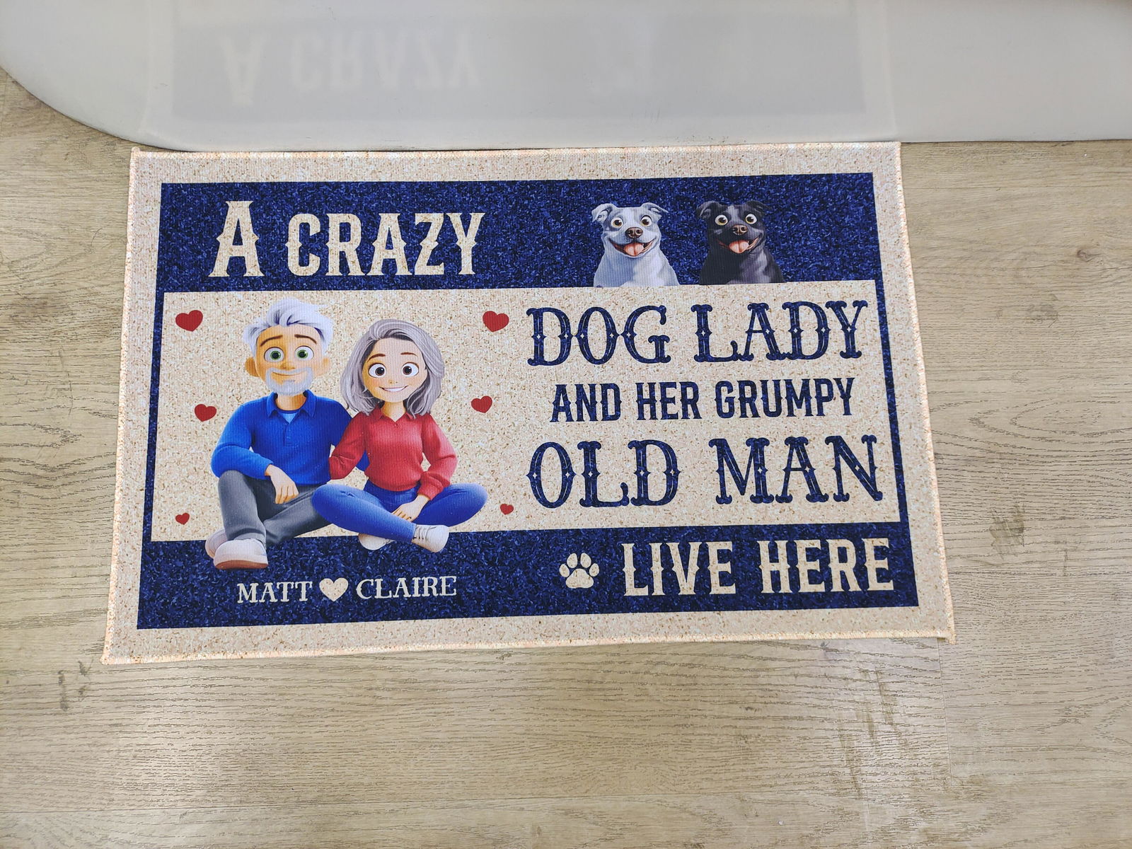 Customer photo of New Version Couple A Crazy Dog Lady And Her Grumpy Old Man…