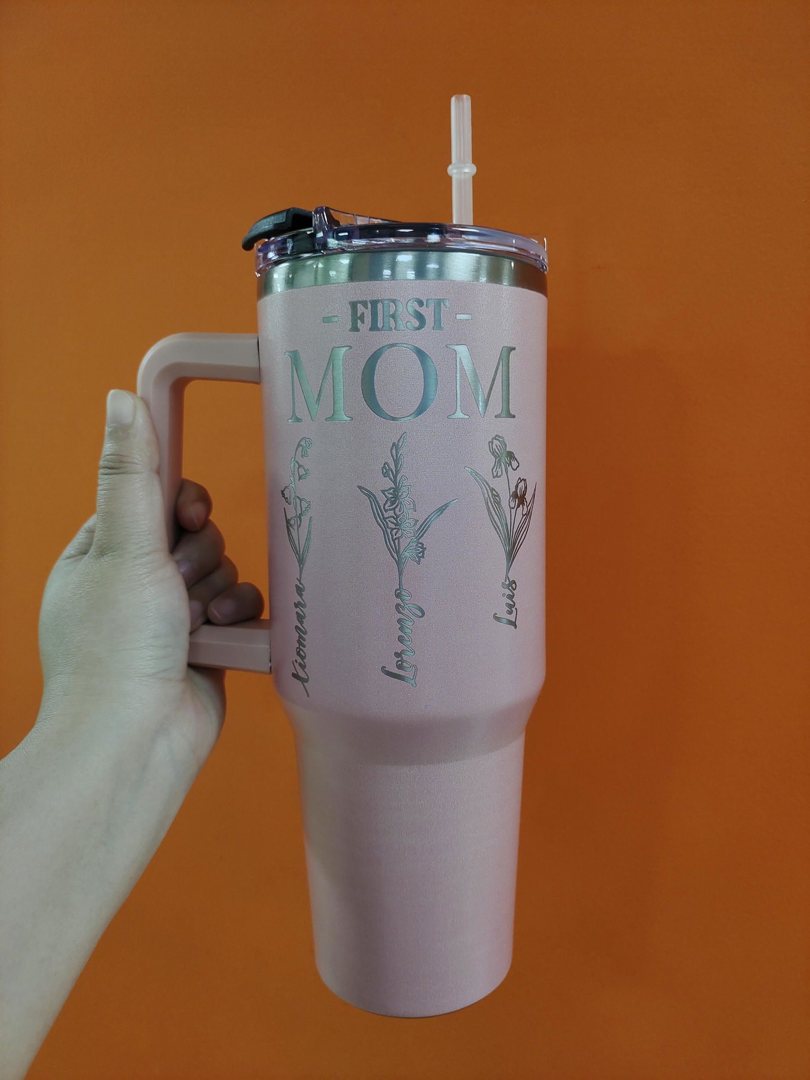 Customer photo of First Mom, Now Grandma - Personalized 40oz Tumbler