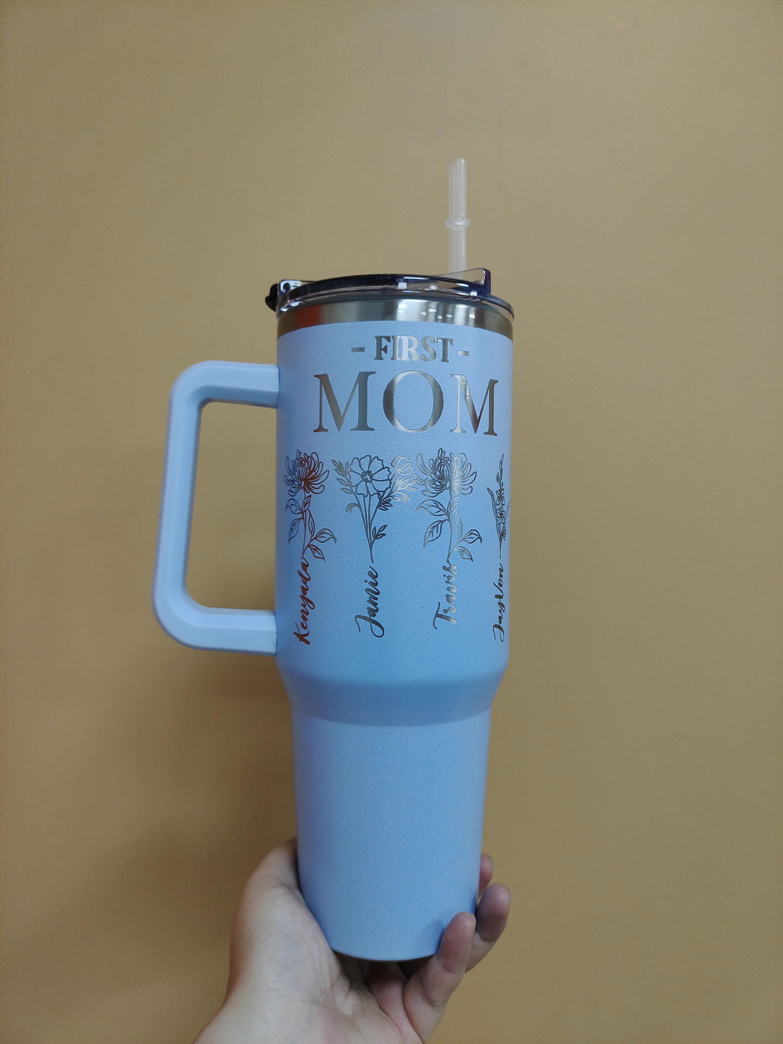 Customer photo of First Mom, Now Grandma - Personalized 40oz Tumbler