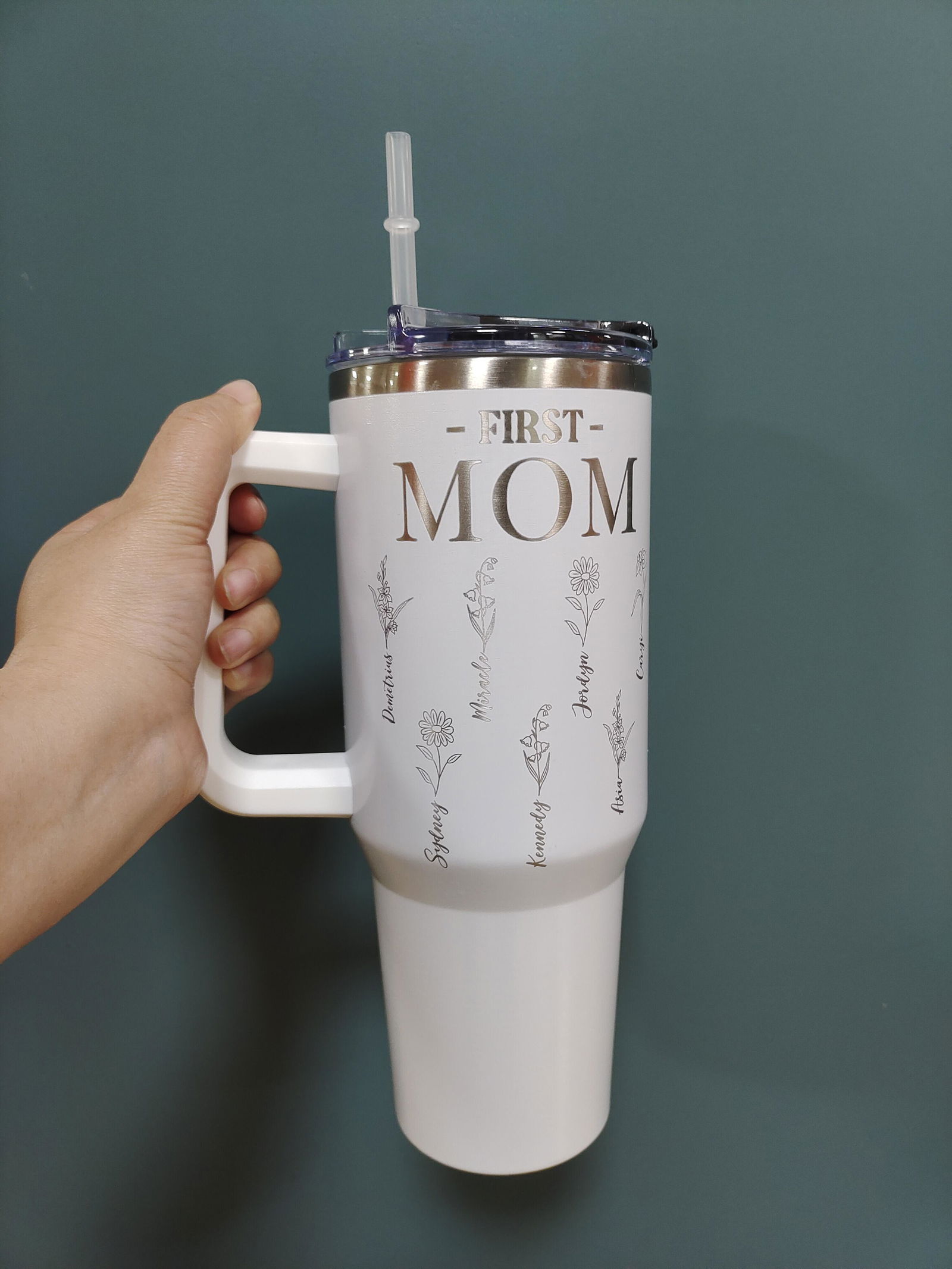 Customer photo of First Mom, Now Grandma - Personalized 40oz Tumbler