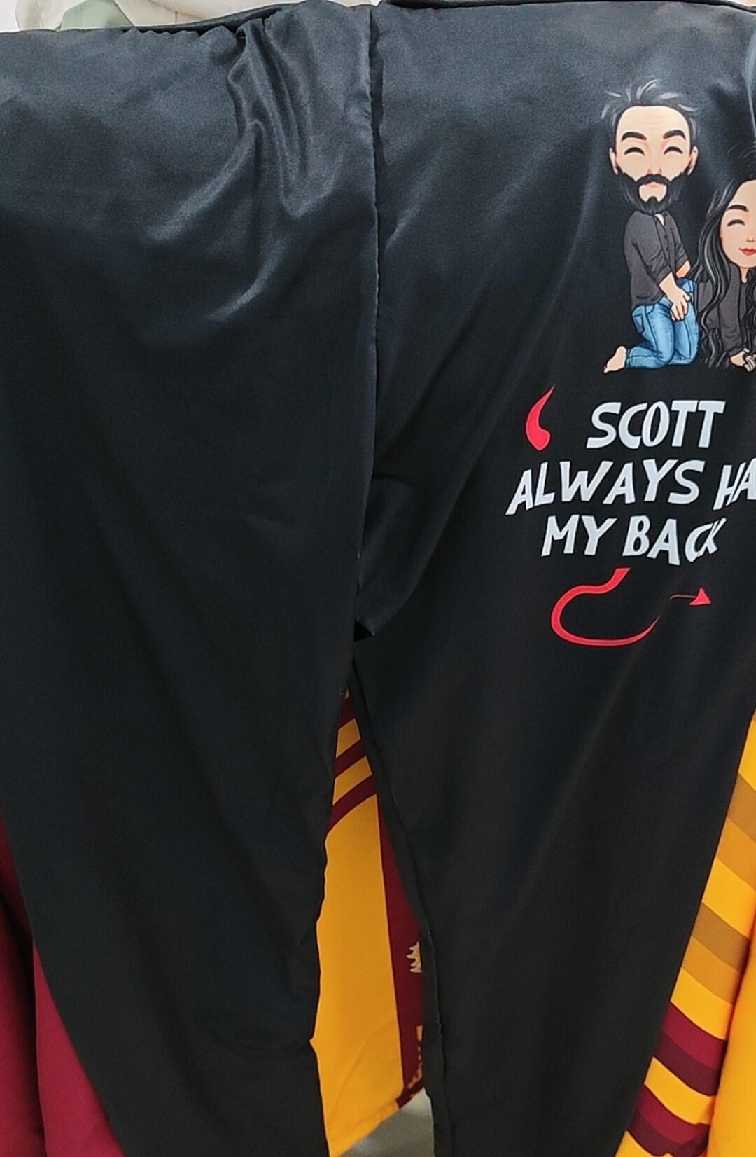 Customer photo of He Always Has My Back - Naughty Gift For Wife, Girlfriend…