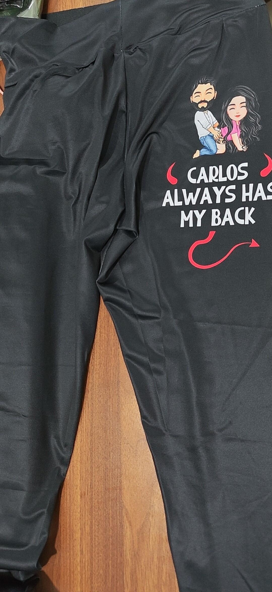 Customer photo of He Always Has My Back - Naughty Gift For Wife, Girlfriend…