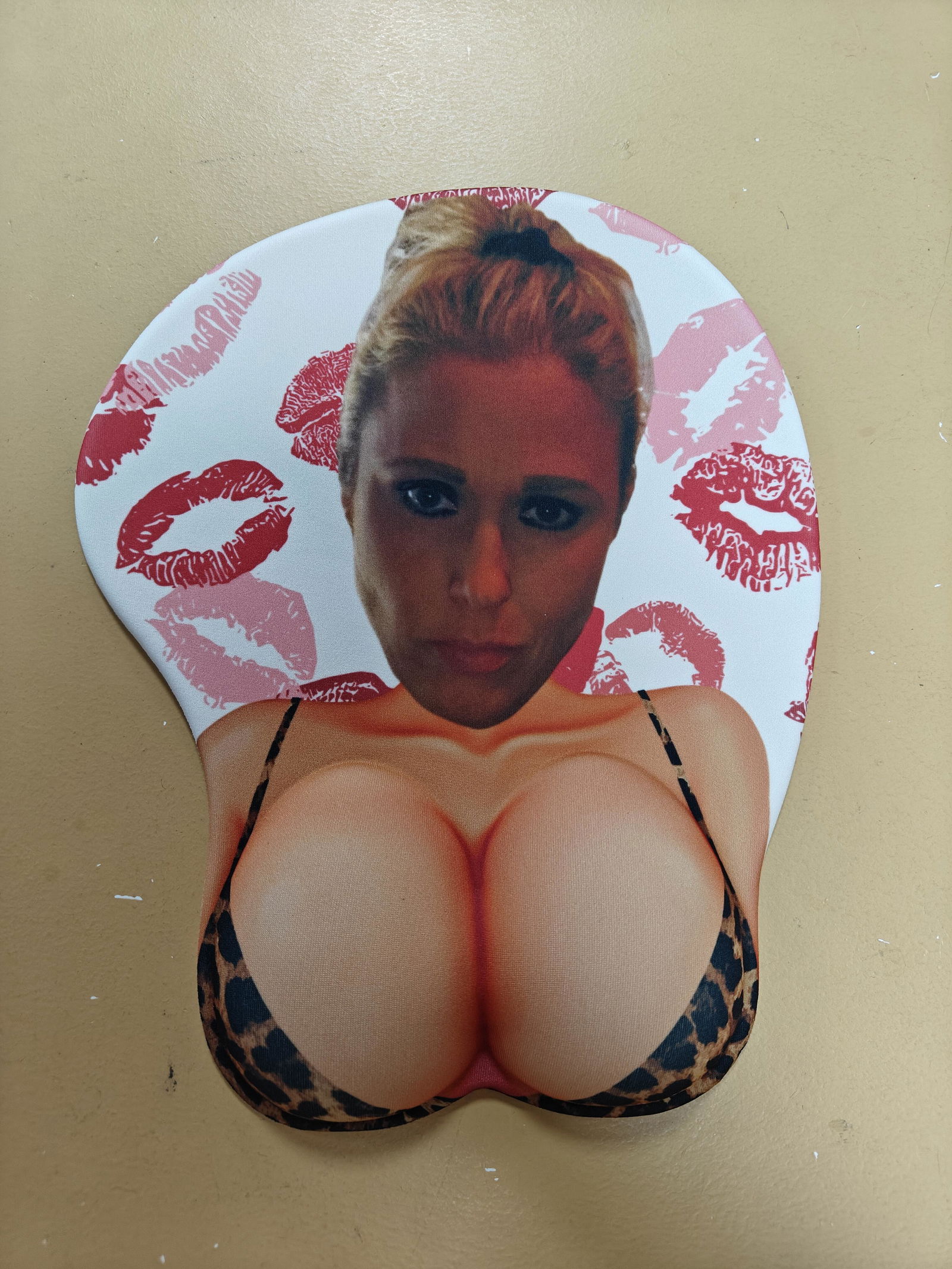 Customer photo of Custom Face Funny & Naughty - For Couple, Coworker Troll…