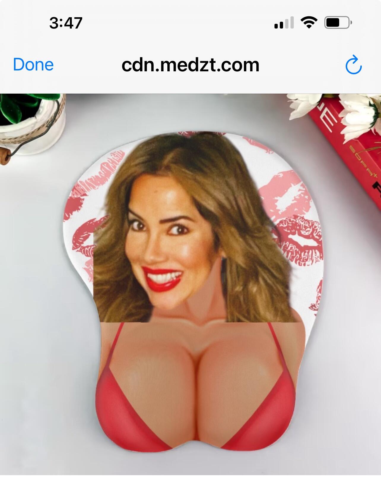 Customer photo of Custom Face Funny & Naughty - For Couple, Coworker Troll…