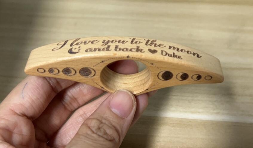 Customer photo of I Love You To The Moon And Back - Personalized Book Page Holder