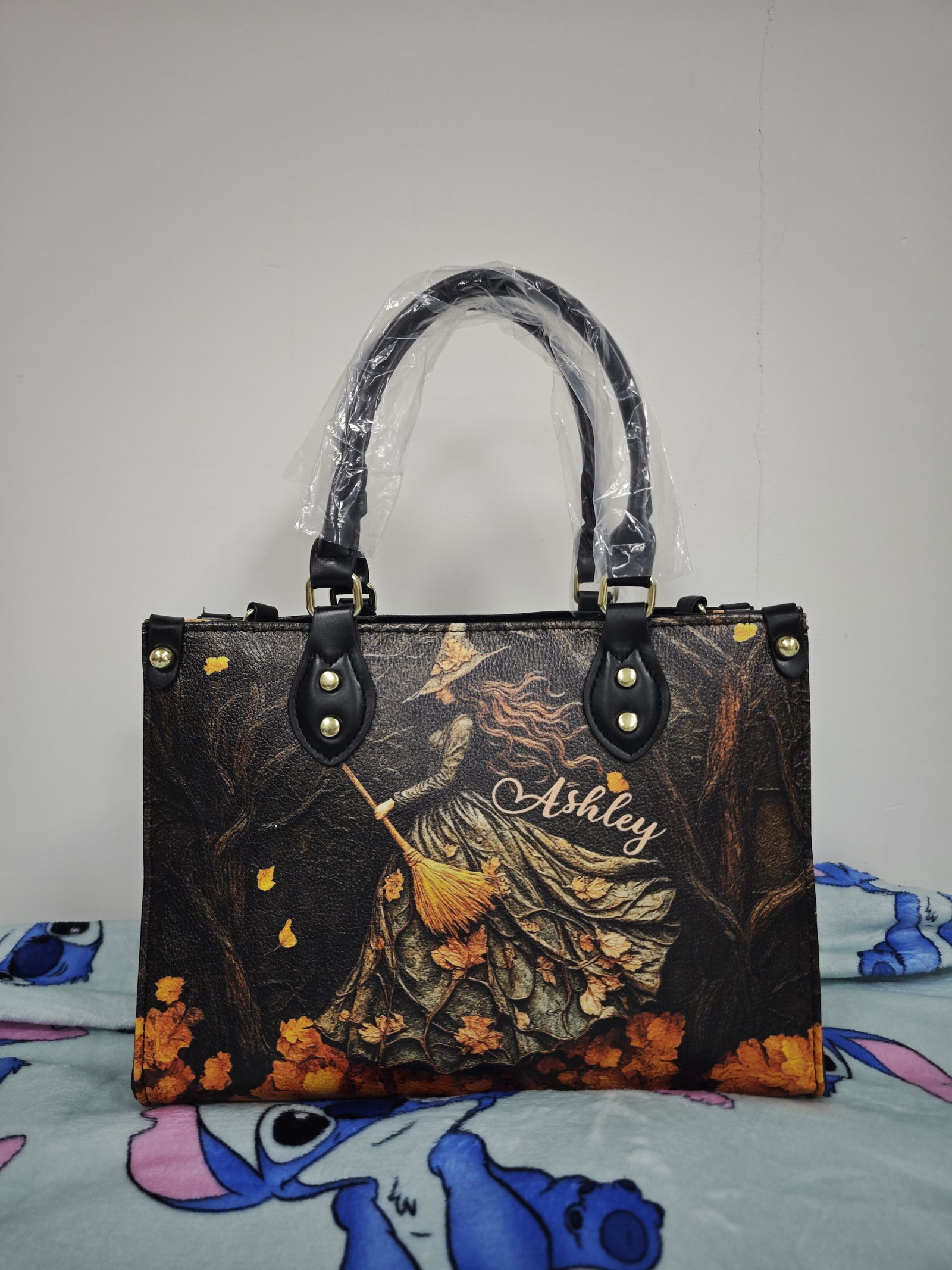 Customer photo of Spooky Witch Art Print - Halloween Set