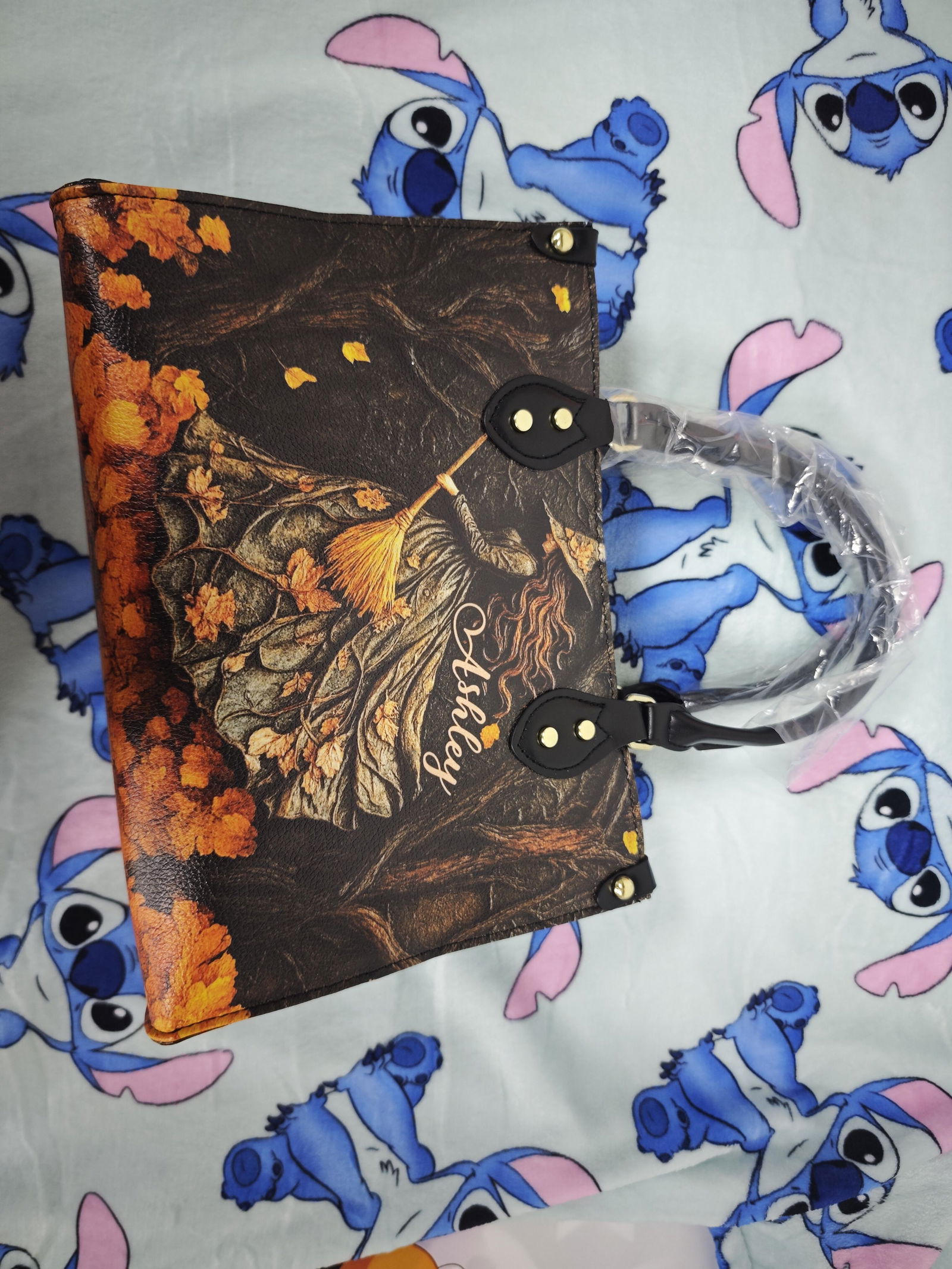 Customer photo of Spooky Witch Art Print - Halloween Set