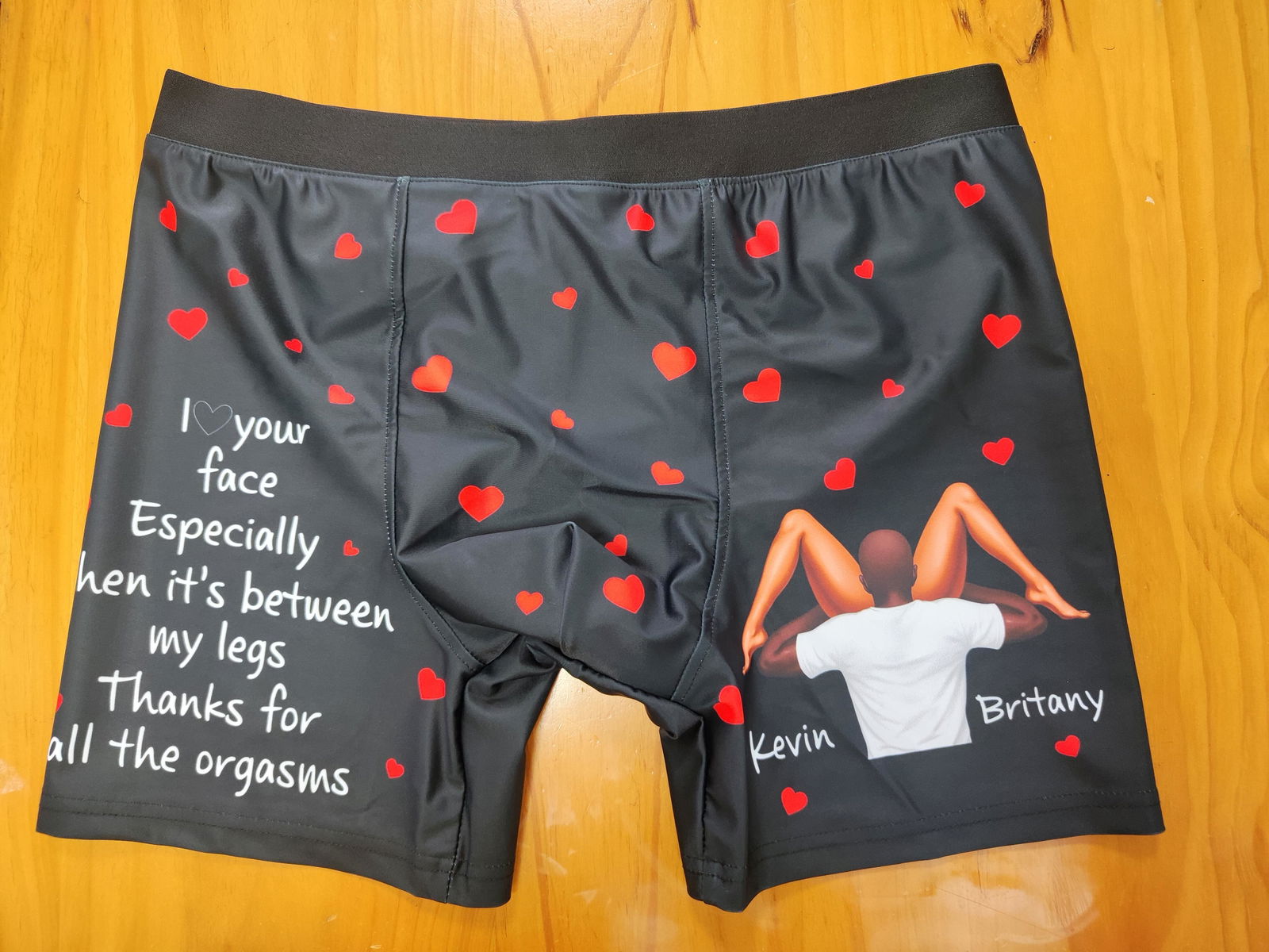 Customer photo of I Love Your Face Especially When It's Between My Legs Gifts For Him…
