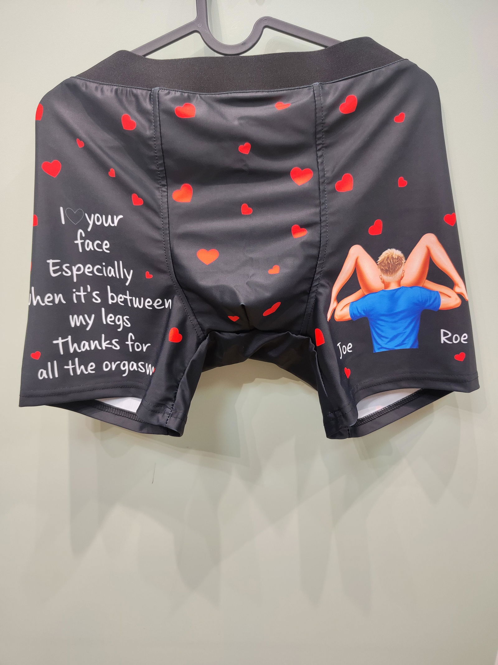 Customer photo of I Love Your Face Especially When It's Between My Legs Gifts For Him…
