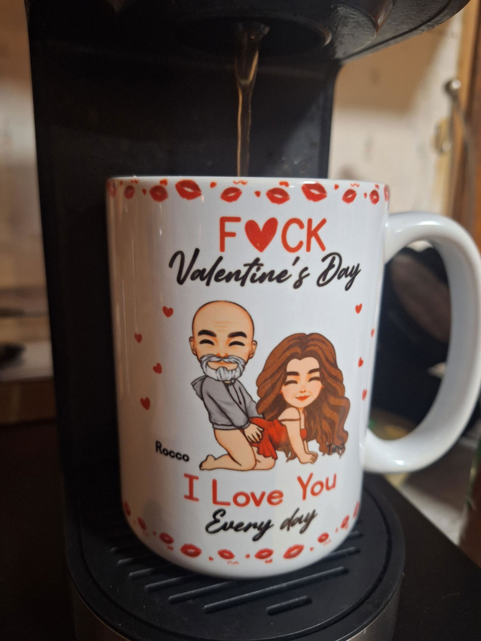 Customer photo of F*ck Valentine's Day I Love You Every Day - Fun Naughty Valentines…