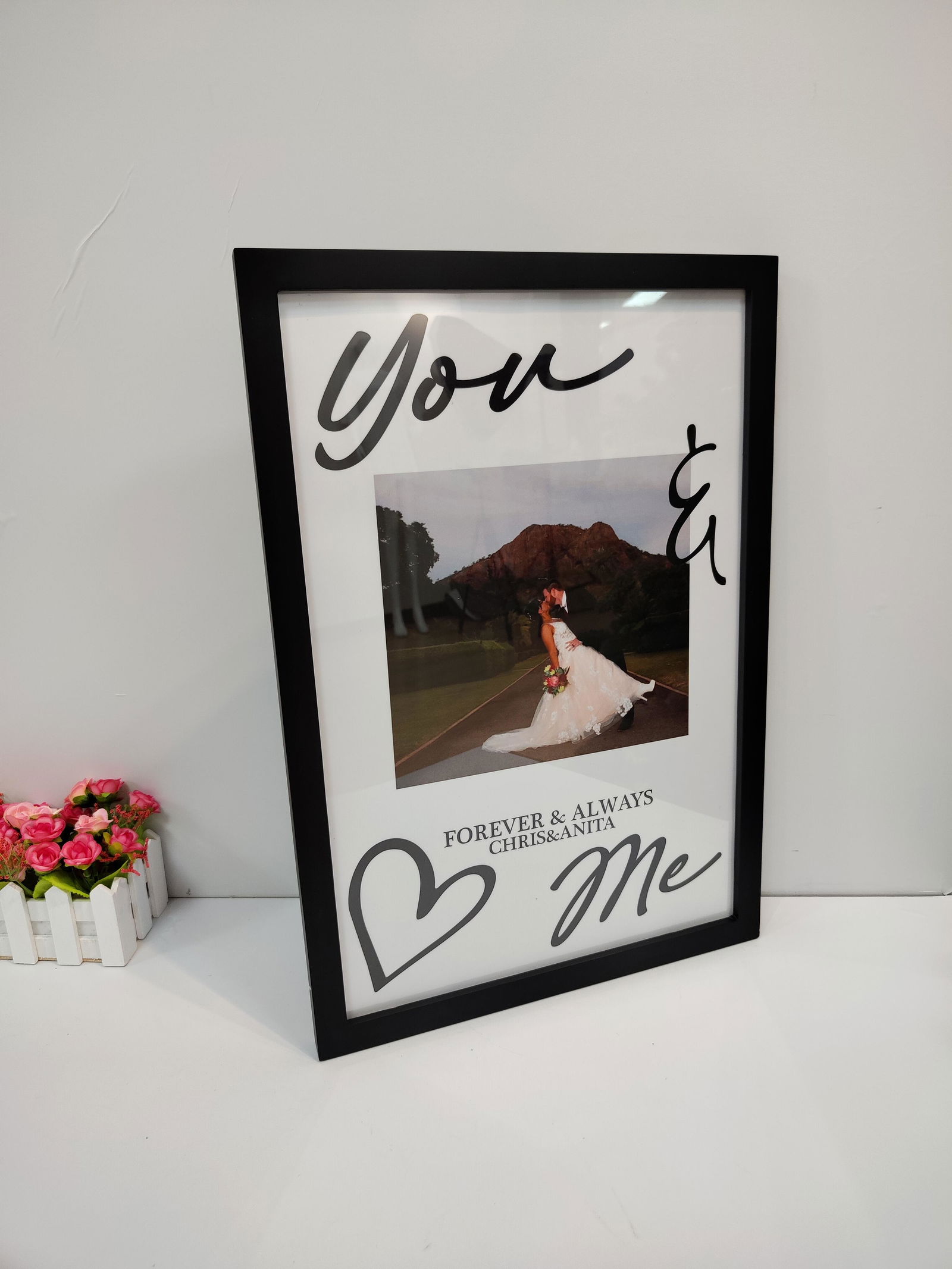 Customer photo of Couple Gift You & Me Forever & Always Gift For Her Gift For Him…