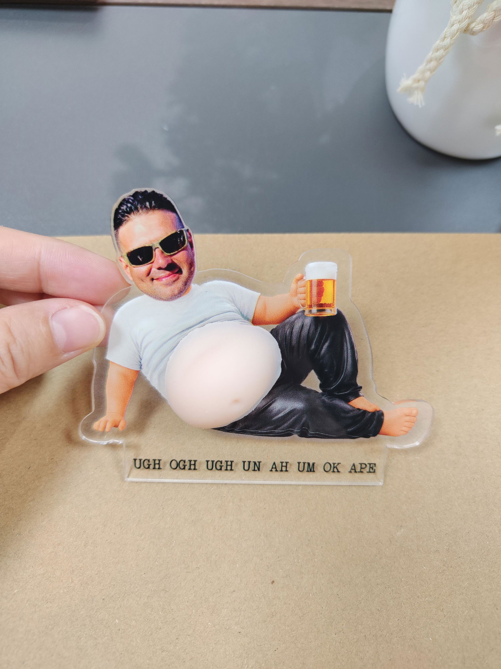 Customer photo of It’s Not A Dad Bod, It’s A Father Figure - Funny Father's Day Gift…