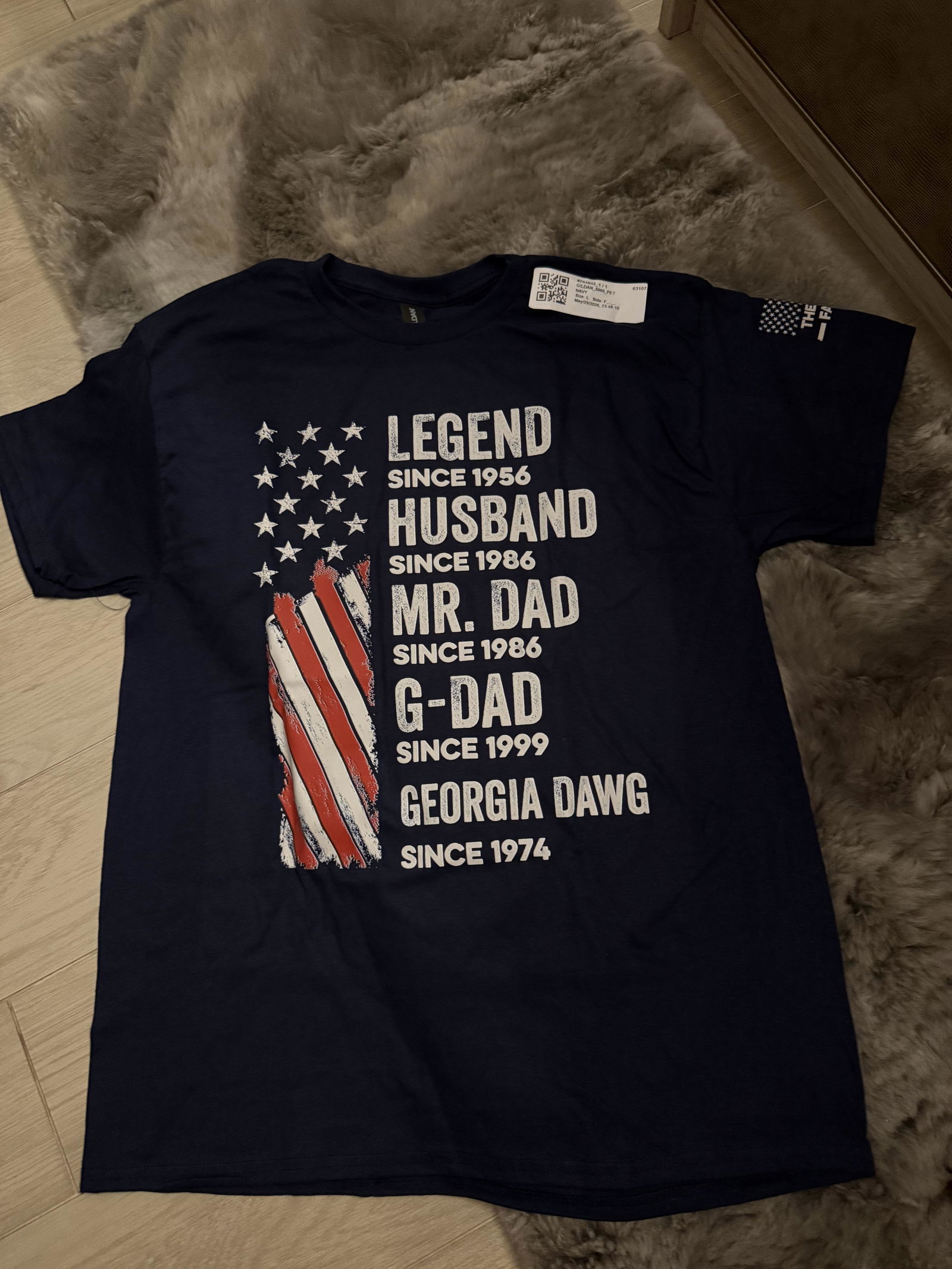 Customer photo of Legend, Husband, Dad And Grandpa Custom Family Name - Personalized…